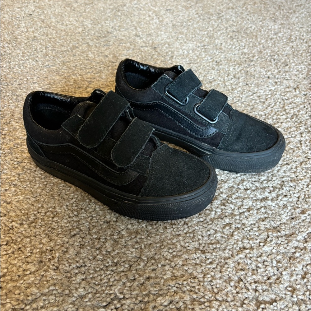 Black Vans - like new